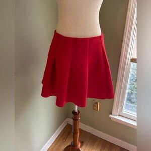 Maeve Red Mini Skirt